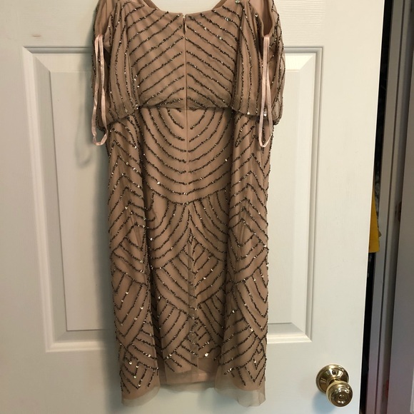 Adrianna Papell sequined mini dress - Picture 3 of 3